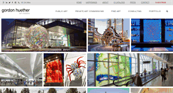 Desktop Screenshot of gordonhuether.com